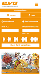 Mobile Screenshot of evo-energie.de